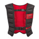 Обважнювач жилет Reebok Strength Series Weight Vest чорний, червоний Уні 3 кг RAWT-11280