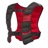 Обважнювач жилет Reebok Strength Series Weight Vest чорний, червоний Уні 3 кг RAWT-11280
