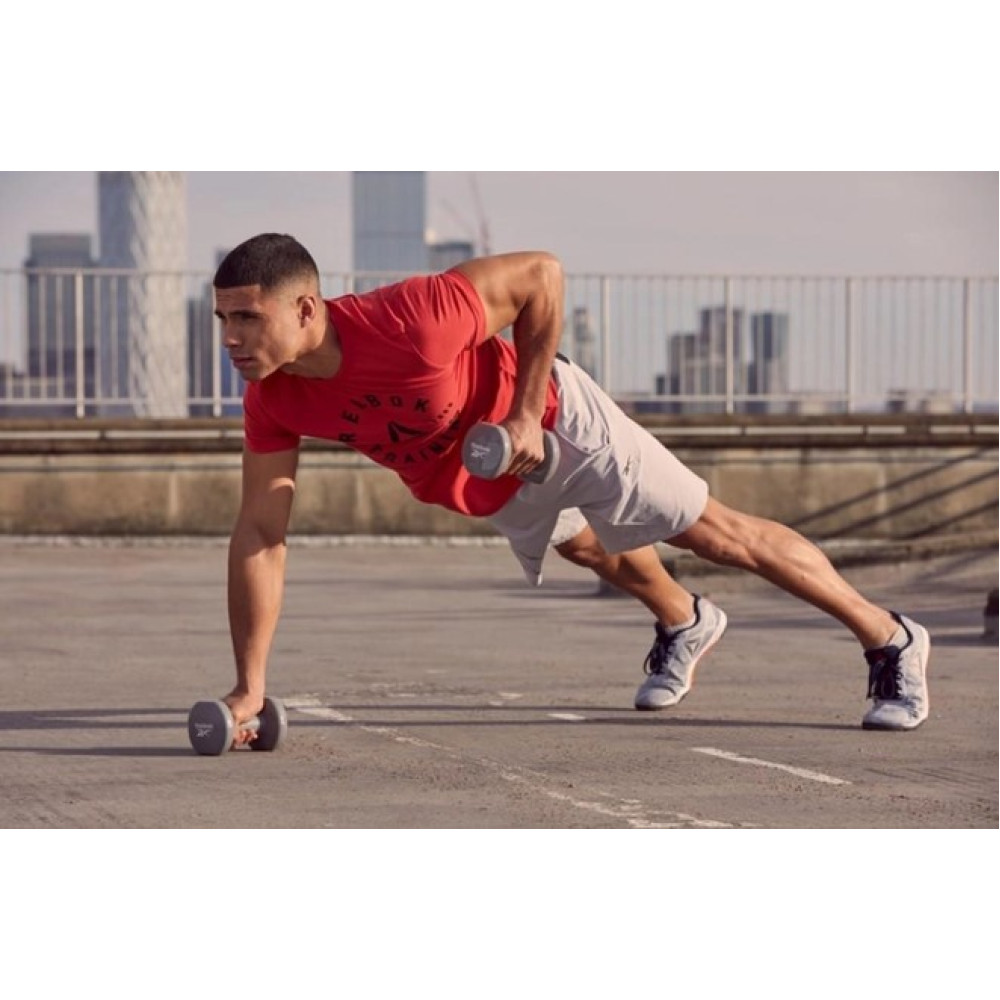 Гантелі Reebok Dumbbells сірий Уні 4 кг RAWT-16154