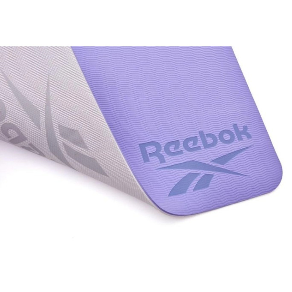 Двосторонній килимок для йоги Reebok Double Sided Yoga Mat фіолетовий Уні 176 х 61 х 0,6 см RAYG-11042PL