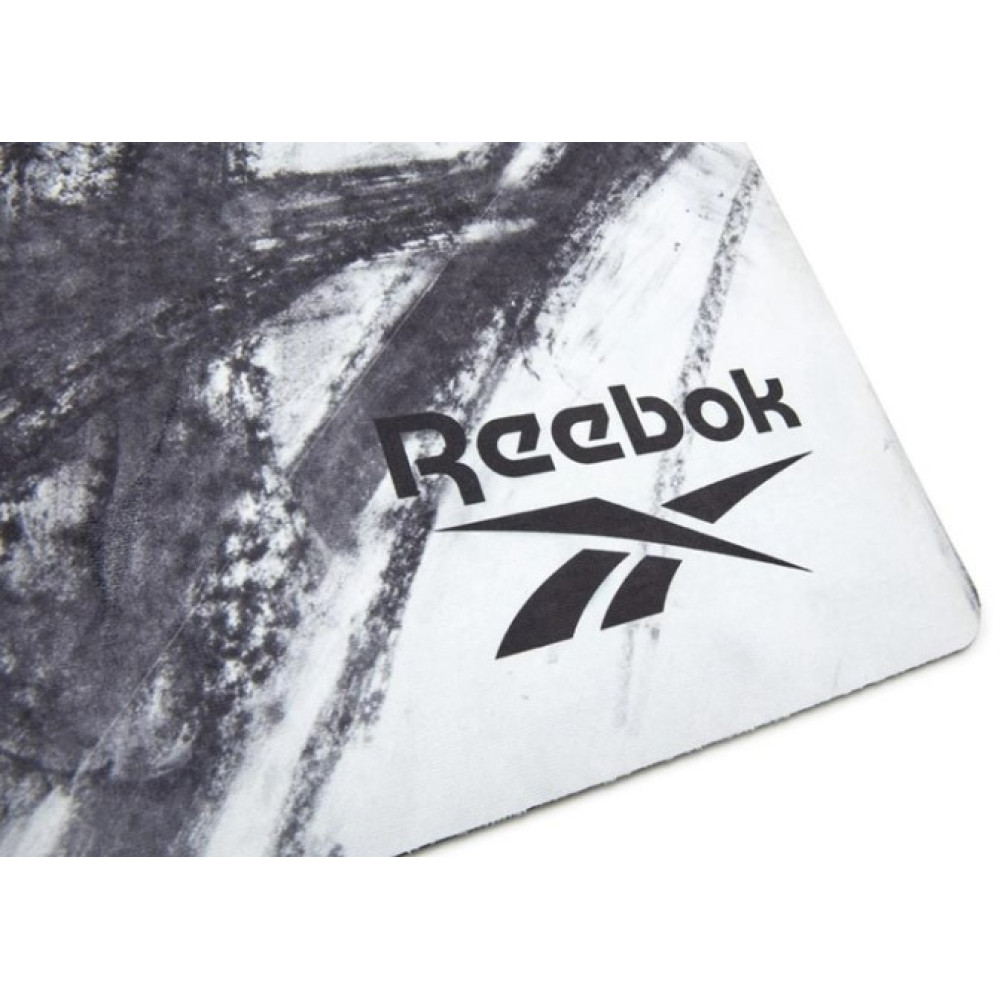 Килимок для йоги Reebok Natural Rubber Yoga Mat білий, сірий, мрамор Уні 183 х 61 х 0,32 см RAYG-11080OM
