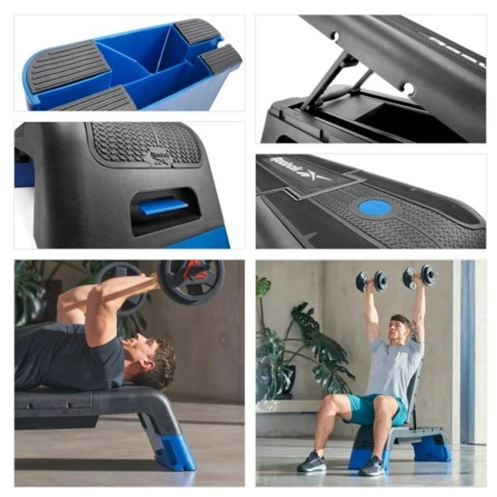 Степ-платформа Reebok Reebok Deck синій Уні 121,5 х 33,7 х 35 см RAP-15170BL