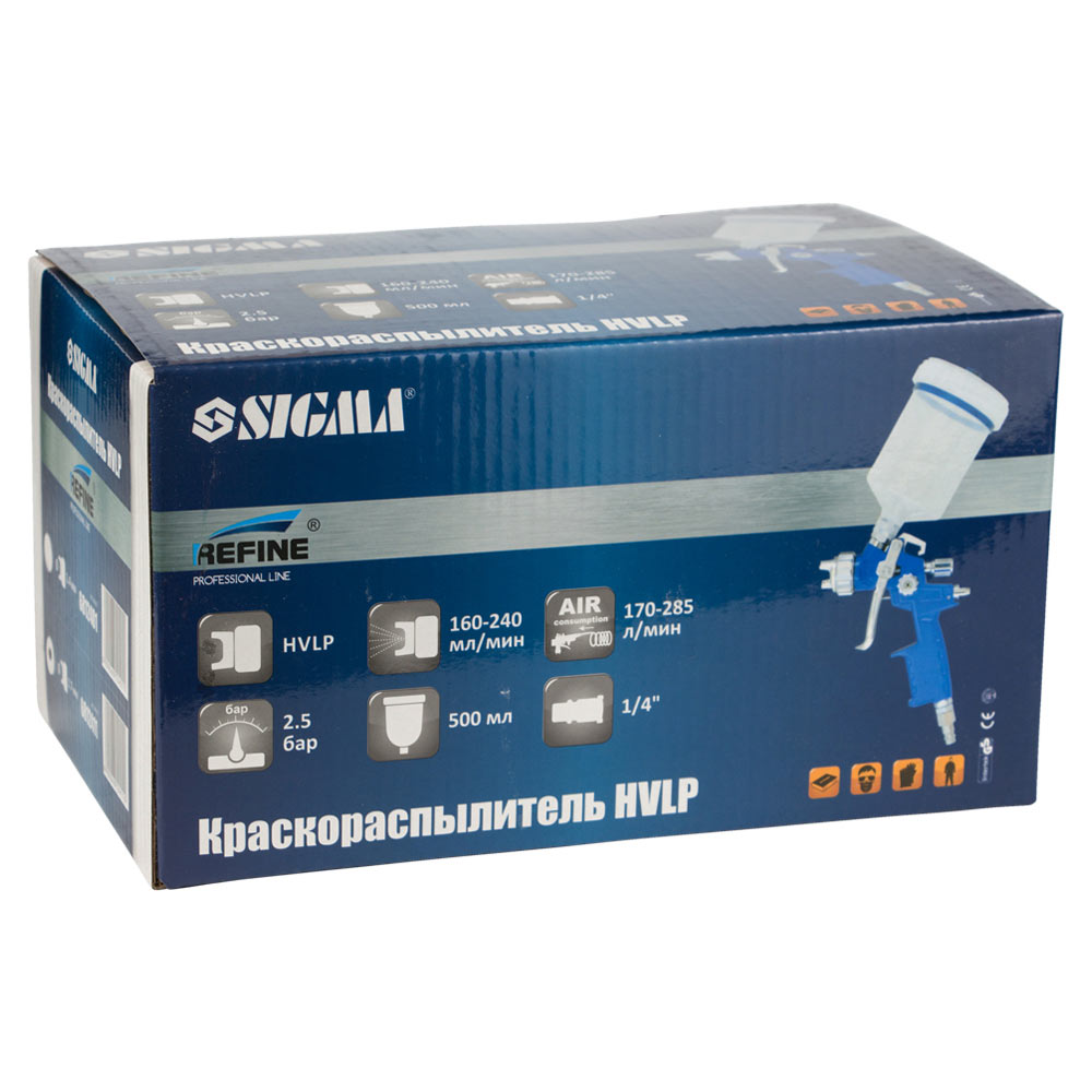 Фарборозпилювач Refine HVLP 1.7 мм 500 мл (6812411)