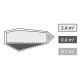 Палатка одноместная Robens Cress 1 Pro (130397)