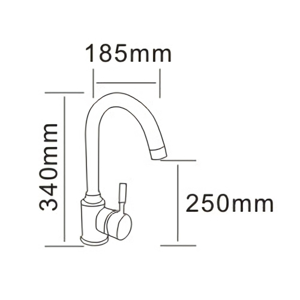 Кухонний змішувач ROZZY JENORI Rainbow RBZ111-8MT 