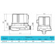 Насос для повышения давления Rudes RH15-9A