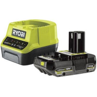 Набор RYOBI аккумулятор + зарядное устройство ONE+ RC18120-120C 18 В 2 Ач 5133005090