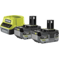 Набір RYOBI акумулятор + зарядний пристрій ONE+ RC18120-240X 18 В 2х4 Агод 5133005092