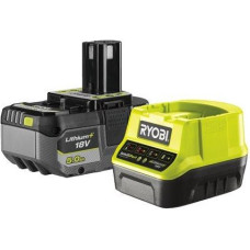 Набор аккумулятор + зарядное устройство Ryobi ONE+ RC18120-150X 18 В 5.0 Ач 5133005573