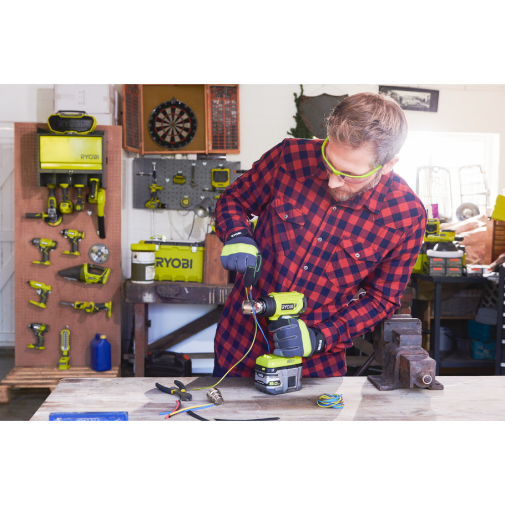 Фен строительный Ryobi ONE+ R18HG-0 18В без АКБ и ЗУ