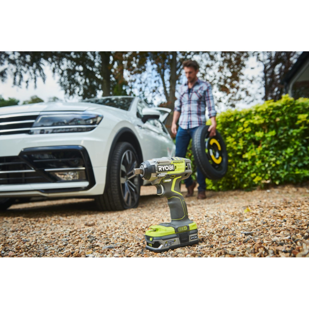 Гайковерт ударний Ryobi ONE+ R18iW7-0 18В 1/2' без АКБ і ЗП