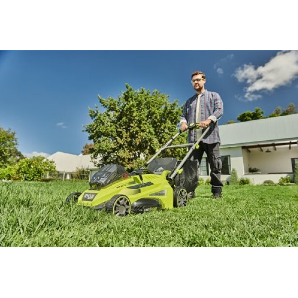 Газонокосарка Ryobi RLM36X46H50PG акумуляторна 36В з функцією Power-Assist