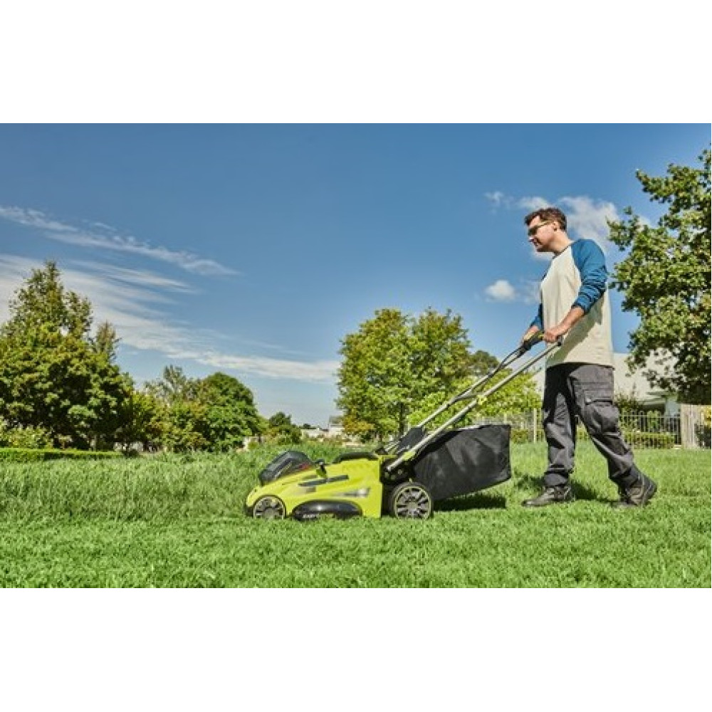Газонокосарка Ryobi RLM36X46H50PG акумуляторна 36В з функцією Power-Assist