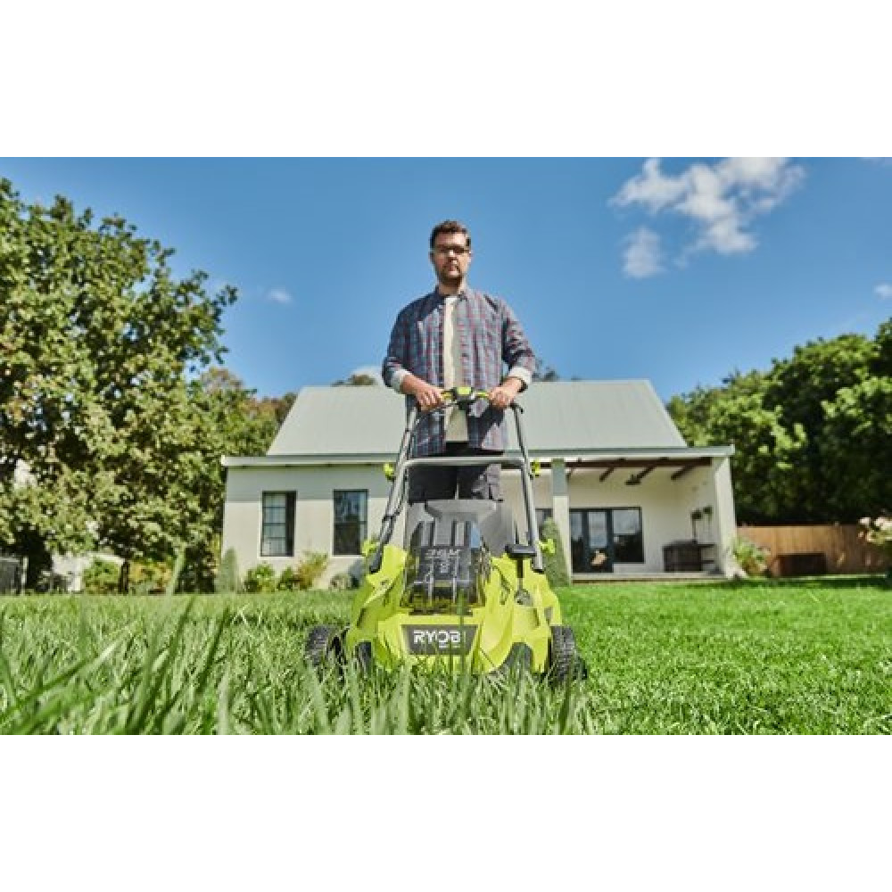 Газонокосарка Ryobi RLM36X46H50PG акумуляторна 36В з функцією Power-Assist