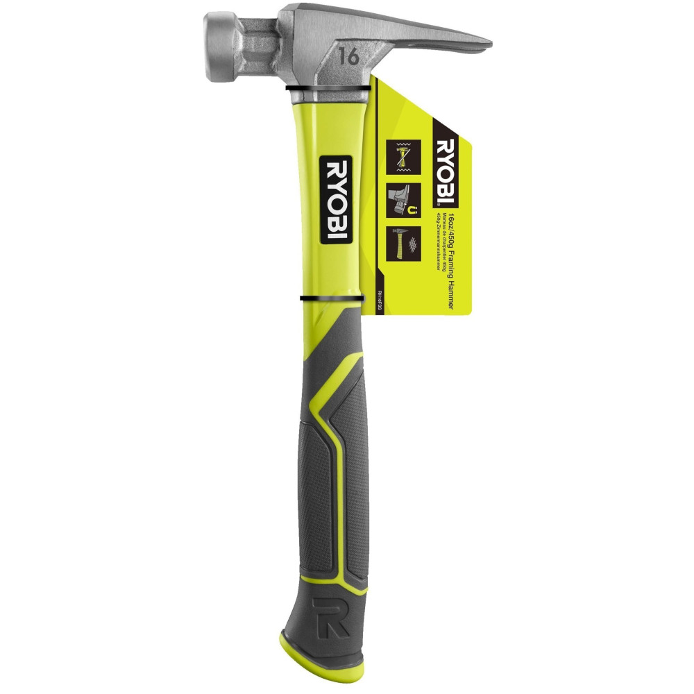 Молоток столярний Ryobi RH16FSS 450 г 5132005333