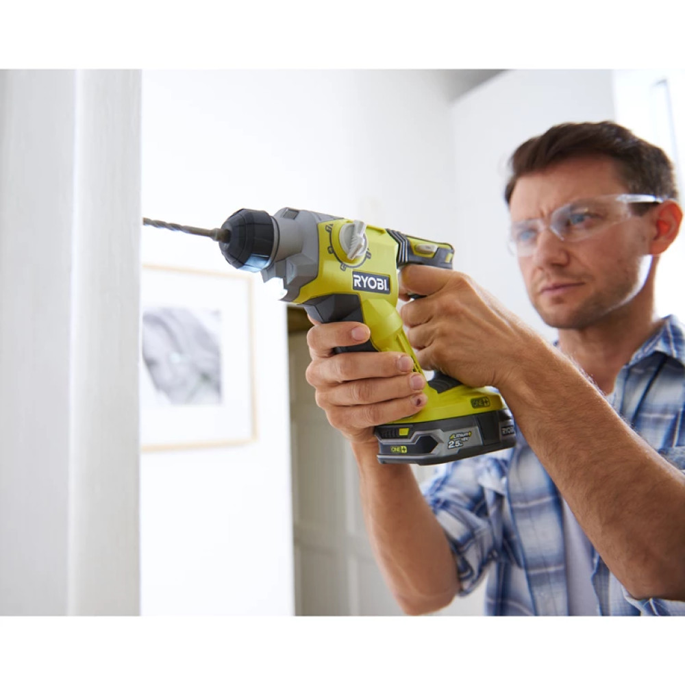 Перфоратор аккумуляторный Ryobi R18SDS-0 SDS-plus ONE+ 18В 5133002305