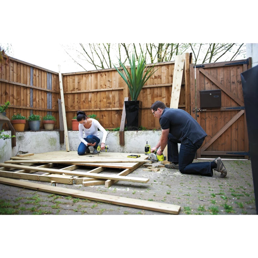 Пила дискова Ryobi ONE+ RWSL1801M 18 В без АКБ та ЗП