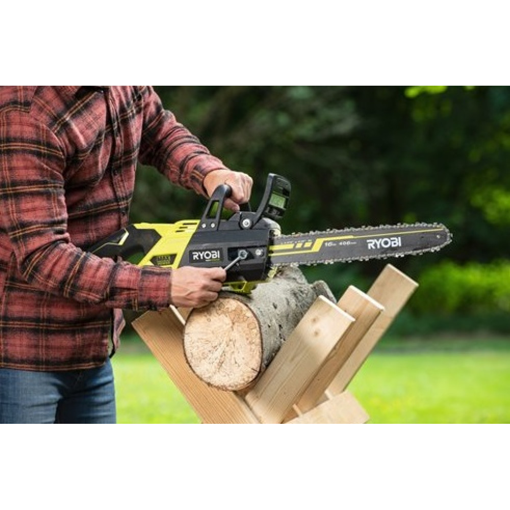 Акумуляторна ланцюгова пилка Ryobi RY36CSX40B-160P АКБ+ЗП (5133004899)