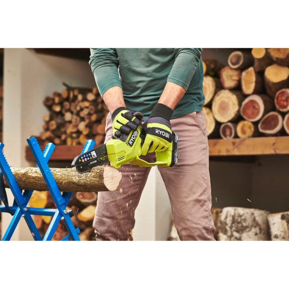 Акумуляторна ланцюгова пилка Ryobi RY18PSX15A-0 18В ONE+ без АКБ та ЗП (5133005779)