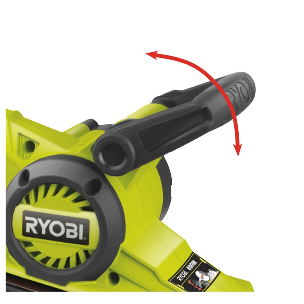 Шліфмашина стрічкова Ryobi EBS800V 800 Вт