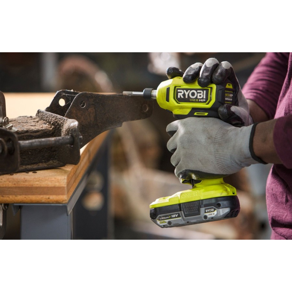 Шліфмашина полірувальна кутова RYOBI RDG18C-0 ONE+ НР 18В без АКБ та ЗП