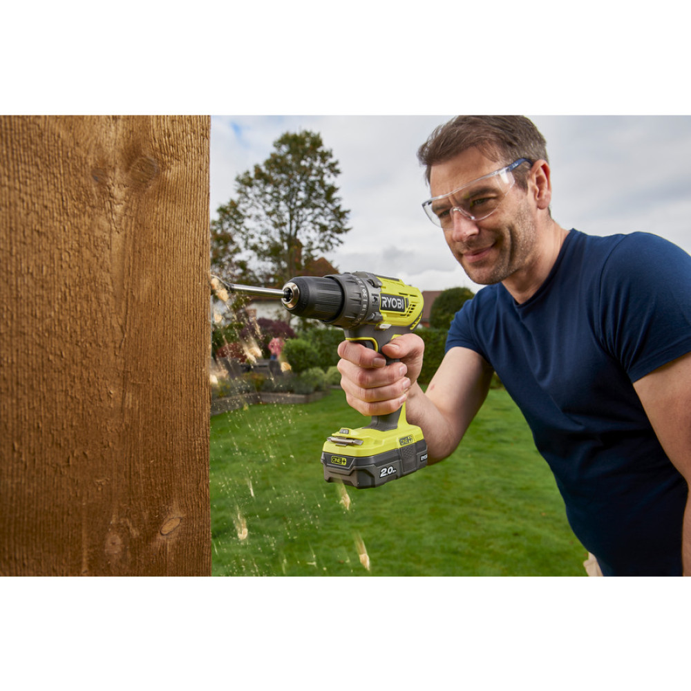 Шуруповерт-дриль Ryobi ONE+ R18PD3-220S 18В ударний