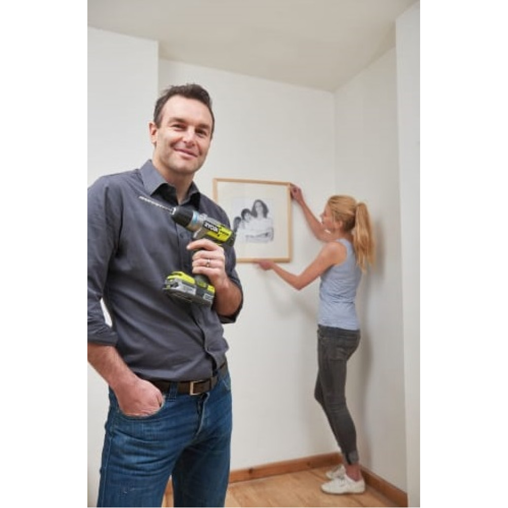 Шуруповерт-дриль RYOBI ONE+ R18PDBL-220S 18В ударна безщіткова
