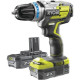 Шуруповерт-дриль RYOBI ONE+ R18PDBL-220S 18В ударна безщіткова