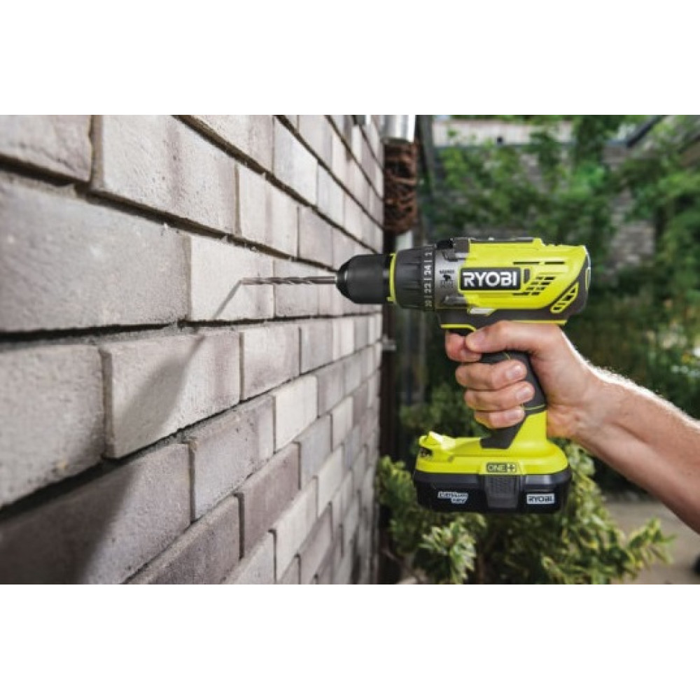 Шуруповерт-дриль RYOBI ONE+ R18PD31-242VTA55 18В ударна