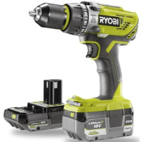 Шуруповерт-дриль RYOBI ONE+ R18PD31-242VTA55 18В ударна