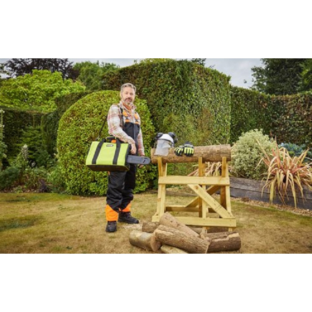 Сумка для ланцюгової пили Ryobi RAC256 із пластиковим піддоном 5132005708