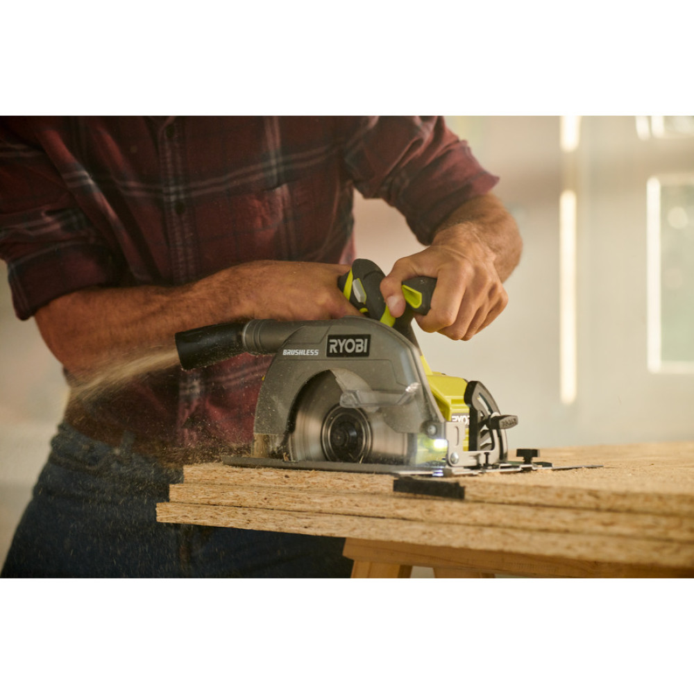 Пила дискова Ryobi ONE+ R18CS7-0 18В без АКБ і ЗП