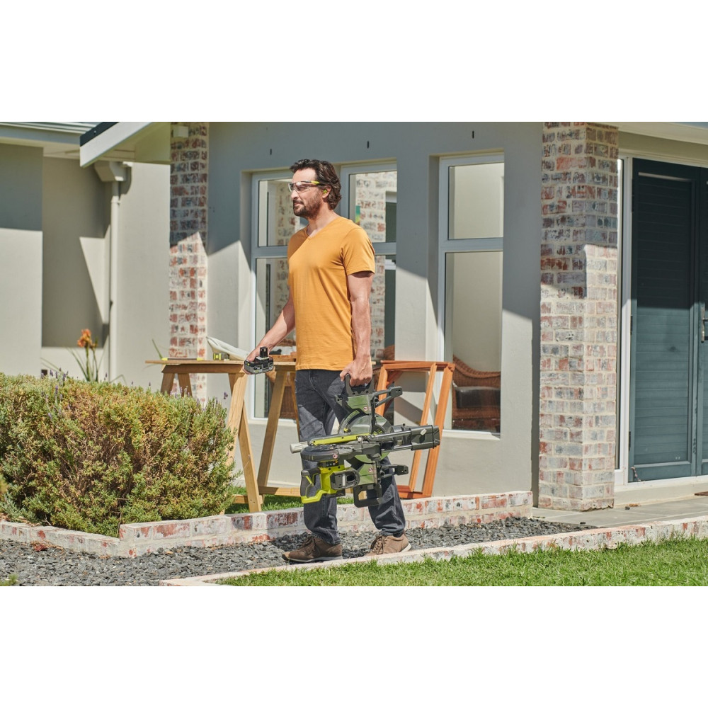Пила торцовочная Ryobi ONE+ RMS18190-0 аккумуляторная 18В без АКБ и ЗП