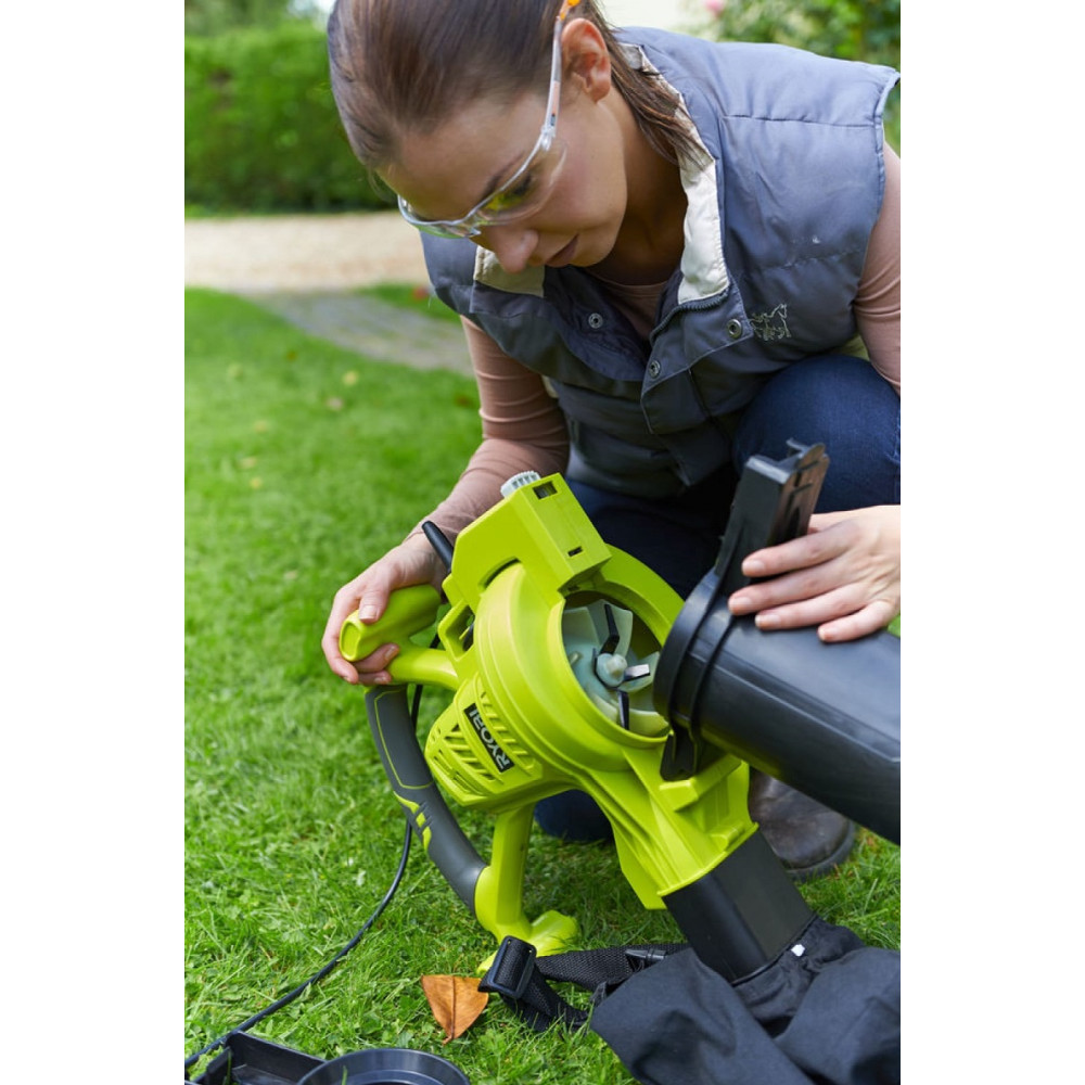 Повітродув-пилосос RYOBI RBV3000CSV з подрібнювачем 5133002188