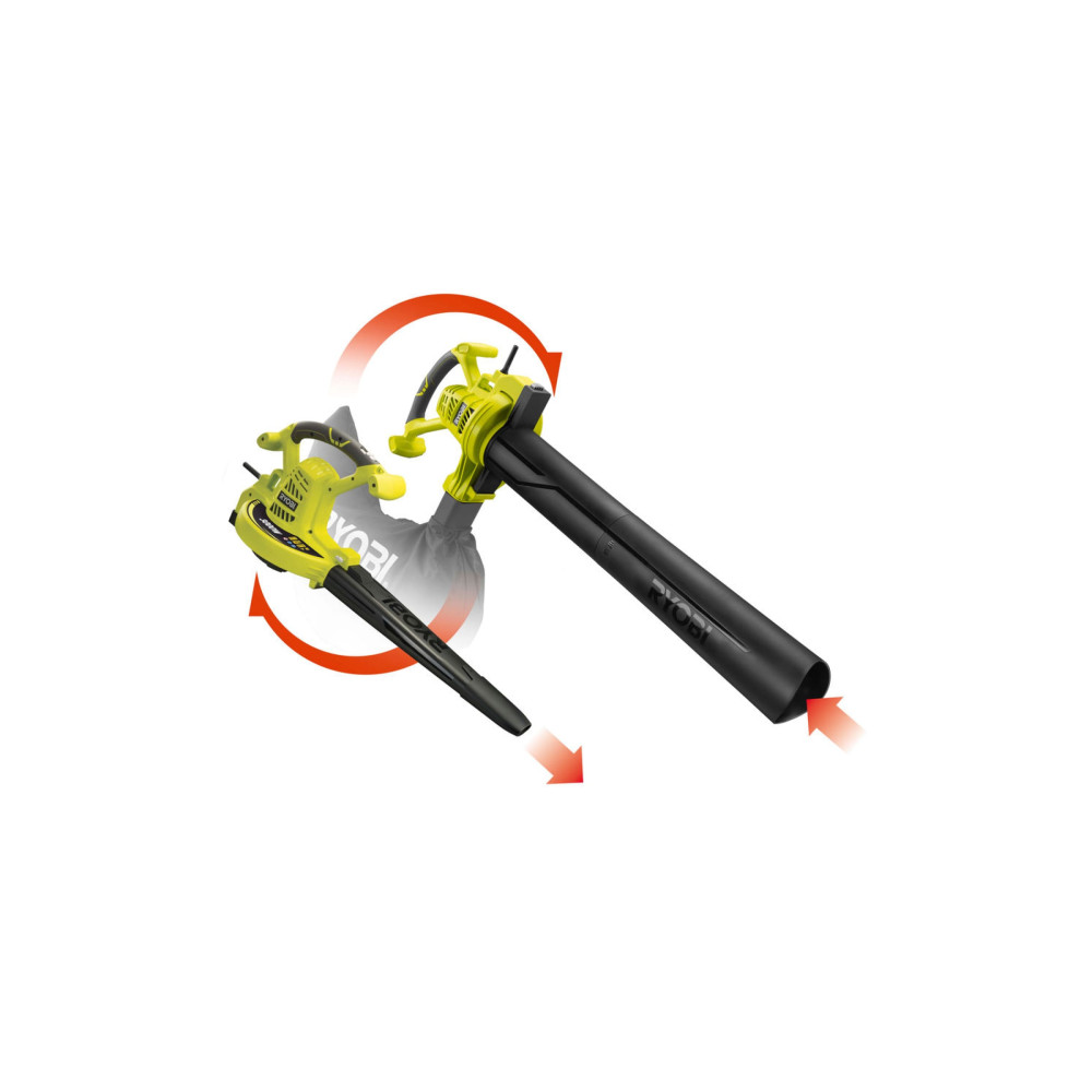 Повітродув-пилосос RYOBI RBV3000CSV з подрібнювачем 5133002188