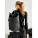 Жіночій рюкзак рол Sambag RollTop KZN чорний 39 х 28.5 х 15 см (24300001)