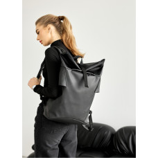 Жіночій рюкзак рол Sambag RollTop KZN чорний 39 х 28.5 х 15 см (24300001)