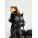 Жіночій рюкзак рол Sambag RollTop KZN чорний 39 х 28.5 х 15 см (24300001)