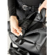 Жіночій рюкзак рол Sambag RollTop KZN чорний 39 х 28.5 х 15 см (24300001)