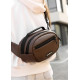 Сумка через плечо женская бананка Sambag Flex шоколад 30×17×10 см (85351020)