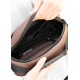 Сумка через плечо женская бананка Sambag Flex шоколад 30×17×10 см (85351020)