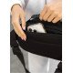 Женская сумка через плечо бананка Sambag Flex черная тканевая 30×17×15 см (85351065)