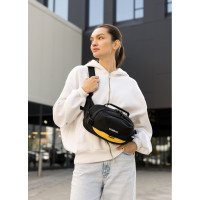 Женская сумка через плечо бананка Sambag Flex Pro 30×17×15 см (85451128)