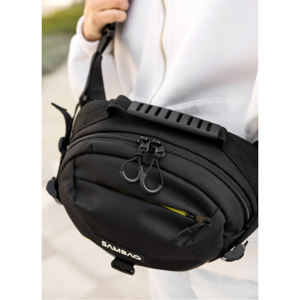 Женская сумка через плечо бананка Sambag Flex Pro 30×17×15 см (85451128)