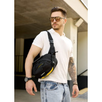 Сумка через плечо бананка Sambag Flex Pro 30×17×15 см (85451128m)