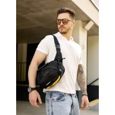Сумка через плечо бананка Sambag Flex Pro 30×17×15 см (85451128m)