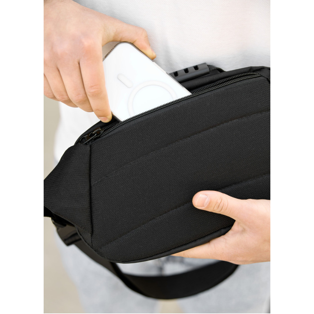 Сумка через плече бананка Sambag Flex Pro 30 × 17 × 15 см (85451128m)