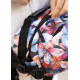 Сумка через плечо женская бананка Sambag Flex Pro принт "Flowers" 30×17×15 см (85451153)