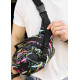 Сумка через плечо бананка Sambag Flex Pro принт "ABSTRACT" 30×17×15 см (85451707m)
