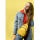 Сумка через плече слінг Sambag Brooklyn SSH жовтий 29 х 19 х 6 см (83111028)